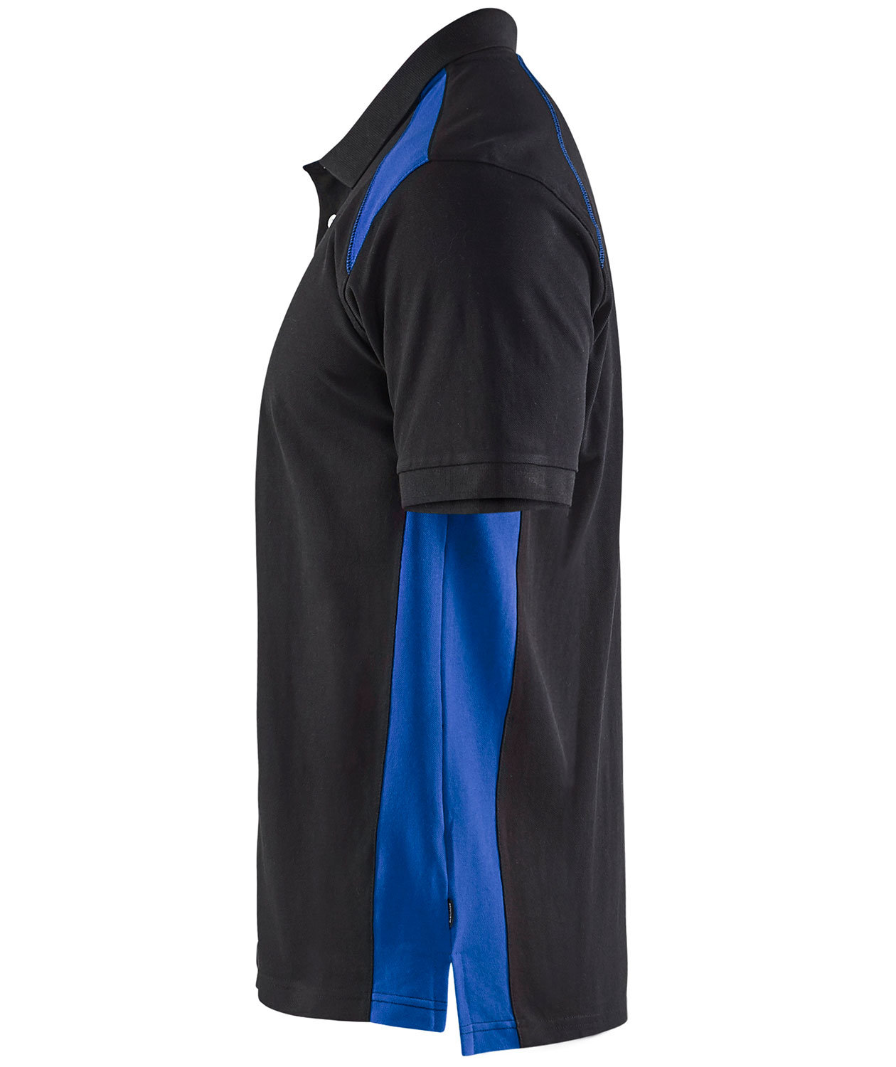 Bl&aring;kl&auml;der polo T-shirt, Black/Cobalt Blue, large image number 3