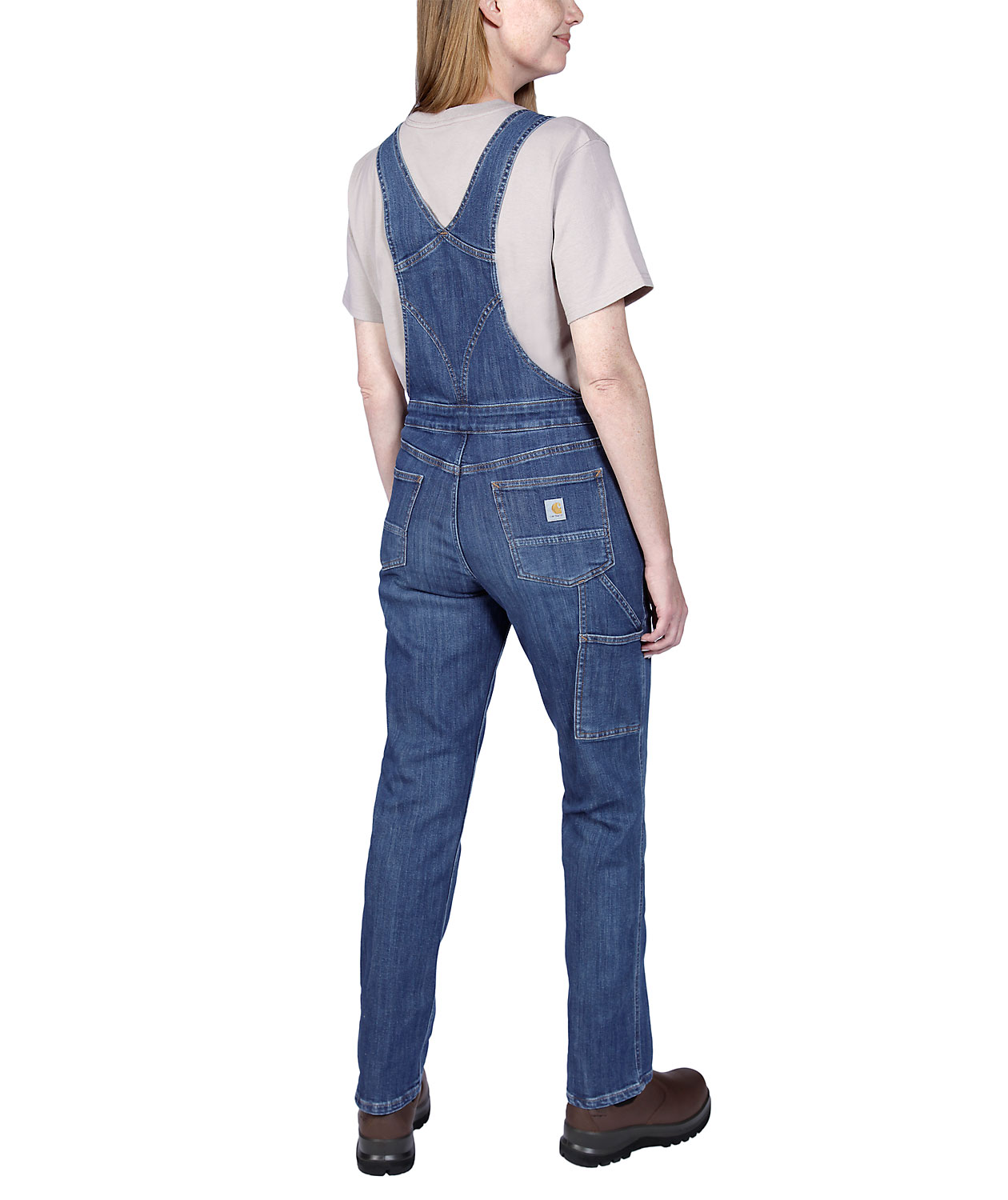 Carhartt denim dame overalls, Arches, large image number 4