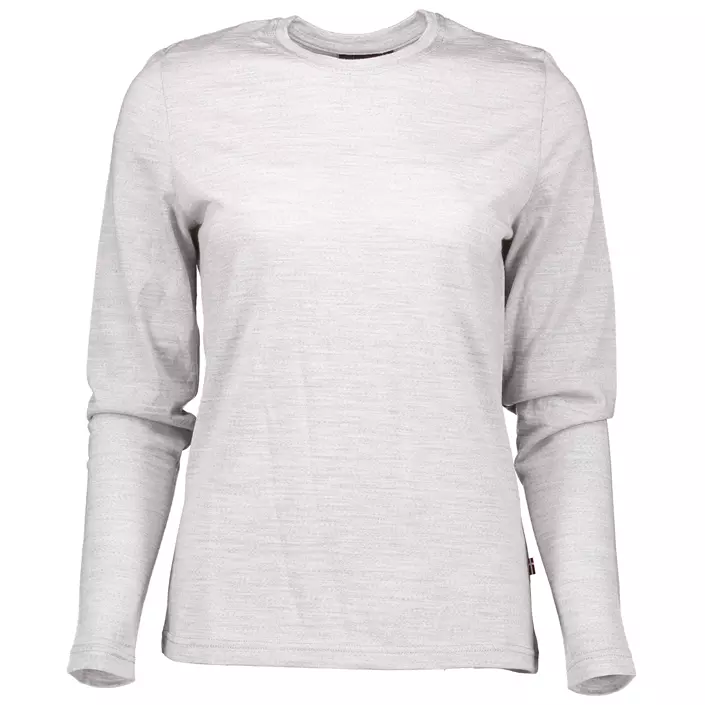 Westborn women's functional undershirt with merino wool, Light Grey, large image number 0