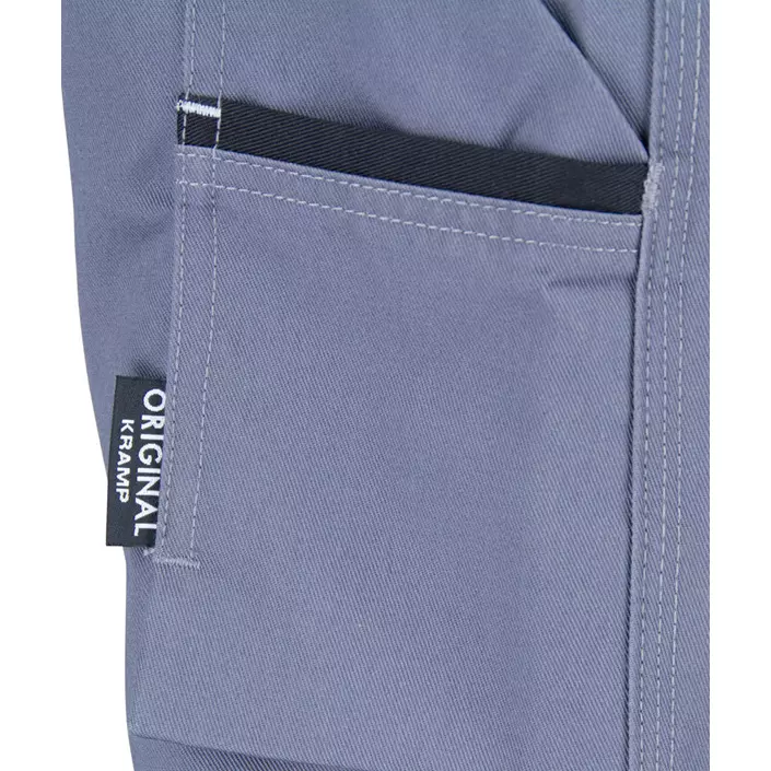 Kramp Original work trousers with belt, Grey/Black, large image number 4