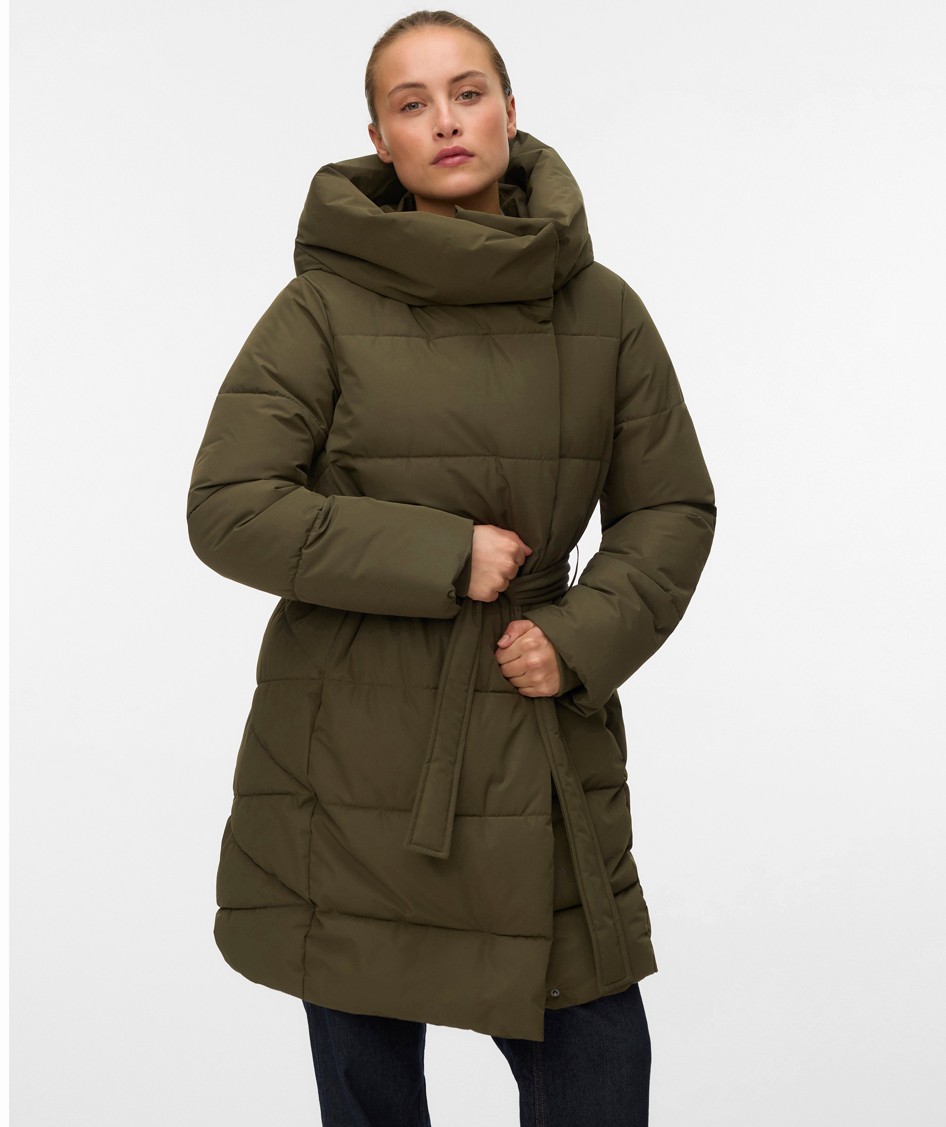 Vero Moda VMLEONIEKATE Damen Steppjacke, Grape leaf