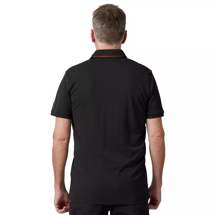 Helly Hansen Kensington Tech polo T-skjorte, Black, large image number 3