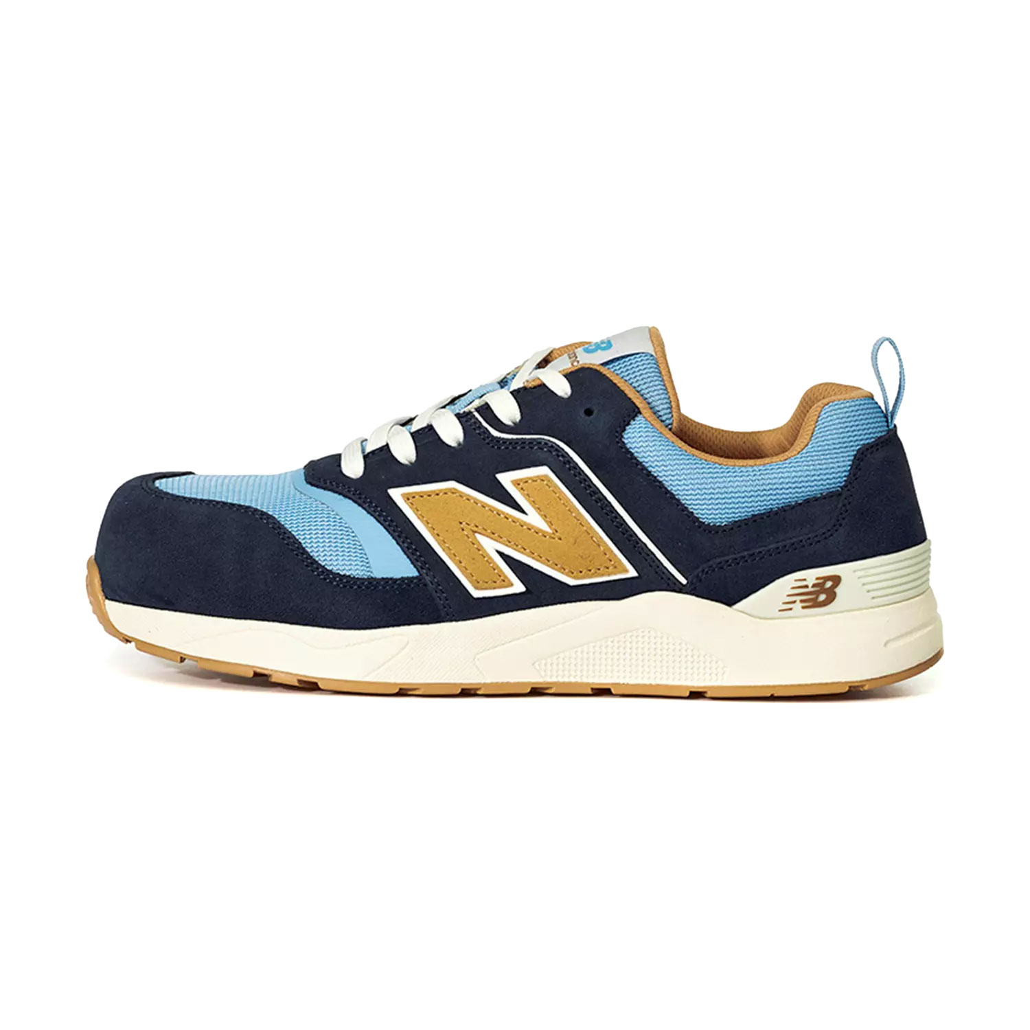 New Balance ELITE LITE skyddsskor S1PL, Blue/coffee