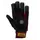 Cramp winter gloves with velcro, Black/Red, Black/Red, swatch