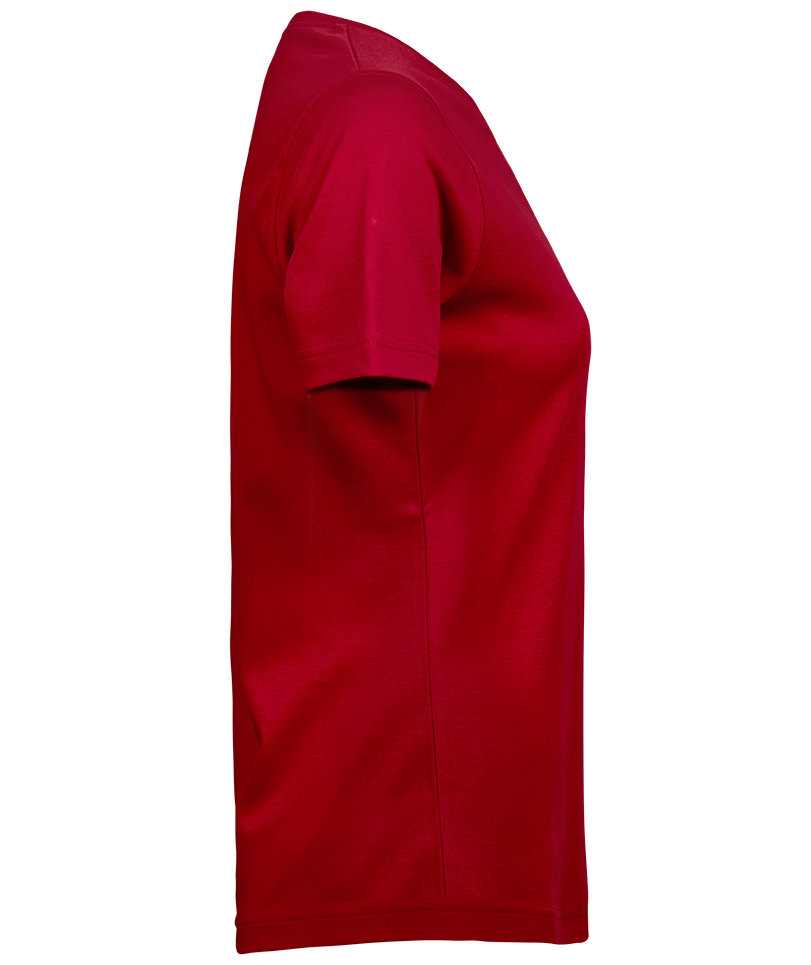 Tee Jays Interlock dame T-shirt, R&oslash;d, large image number 2