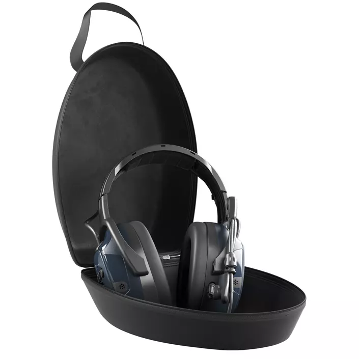 Hellberg storage bag for ear defenders, Black, Black, large image number 1