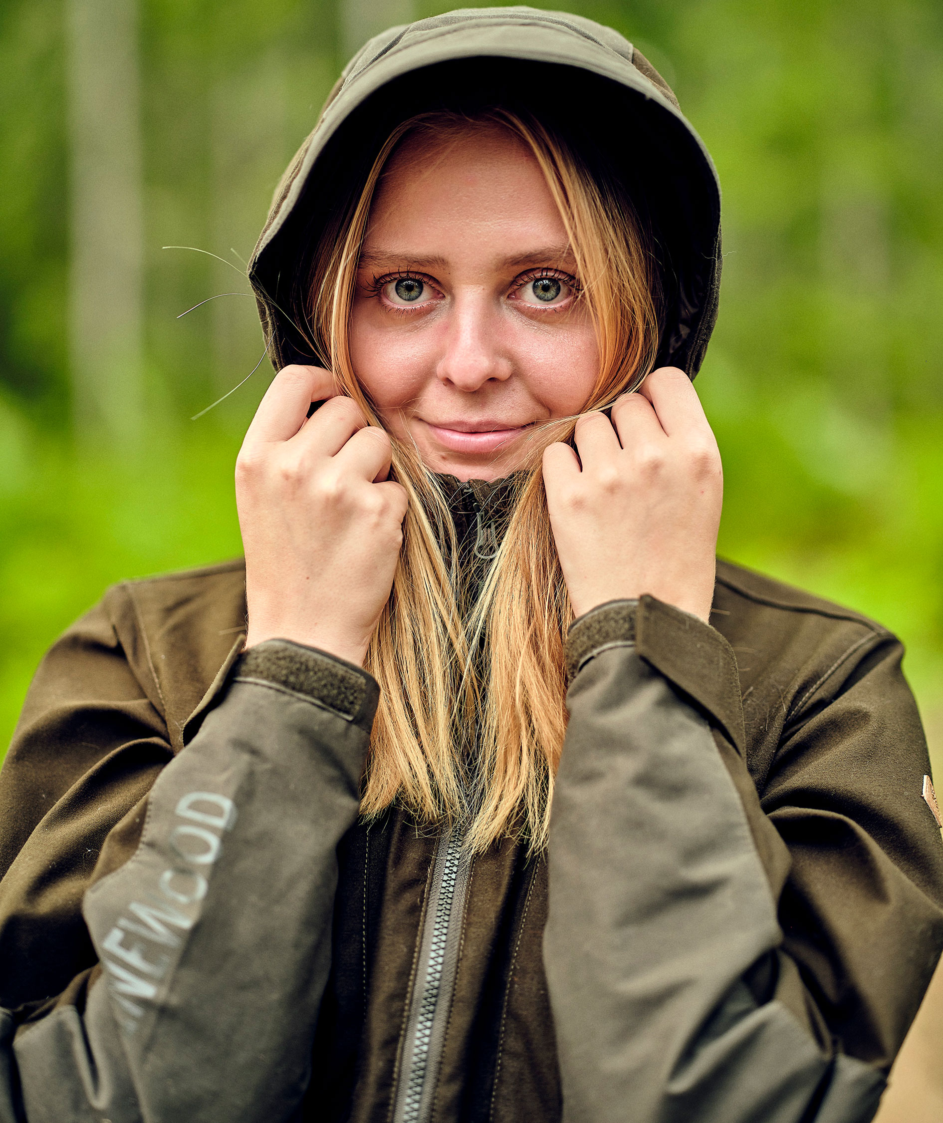 Pinewood Furudal Tracking damejakke, Mosgr&oslash;n/M&oslash;rk Mosgr&oslash;n, large image number 3