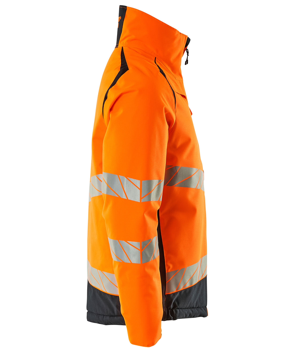 Mascot Accelerate Safe winter jacket, Hi-Vis Orange/Dark Marine, large image number 3