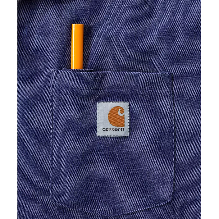 Carhartt Contractor's polo T-skjorte, Deep Blue Indigo, large image number 2