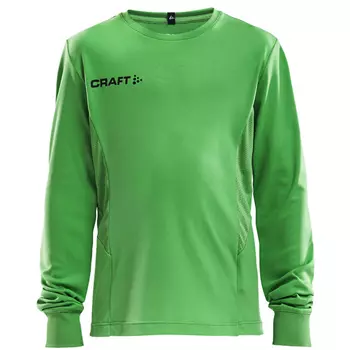 Craft Squad long sleeve goalkeeper jersey for kids, Craft green