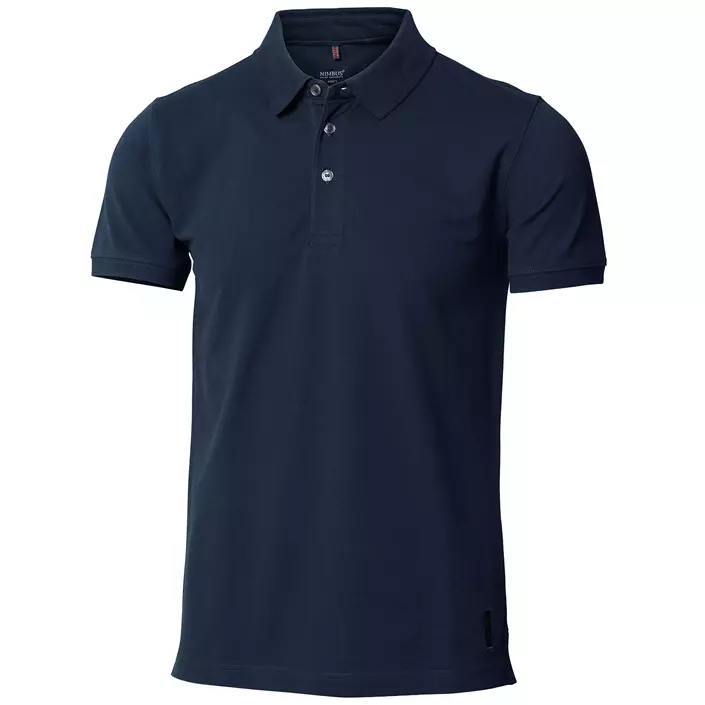 Nimbus Harvard Polo T-shirt, Navy, large image number 0