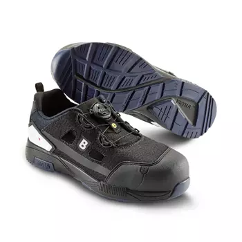 Brynje Cyclone safety sandals S1P, Black
