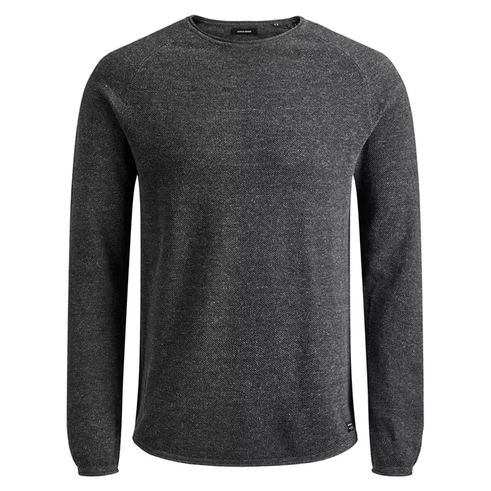 Jack & Jones JJEHILL knitted pullover, Dark Grey Melange, large image number 0