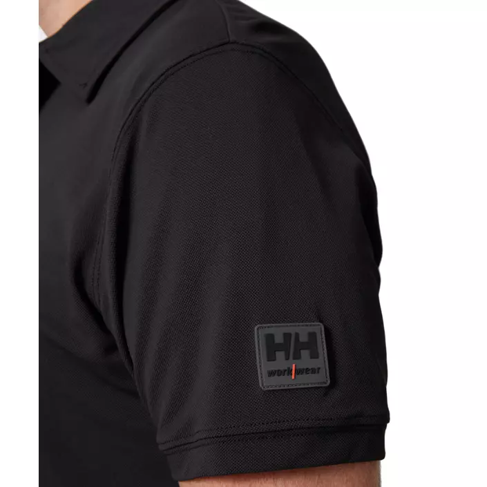 Helly Hansen Kensington Tech polo T-skjorte, Black, large image number 4