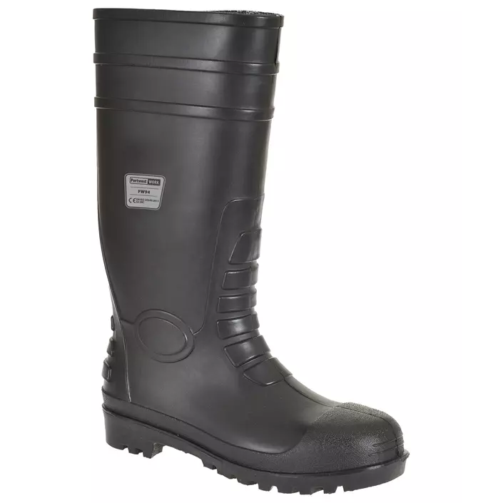 Portwest Classic safety rubber boots S4, Black, large image number 0