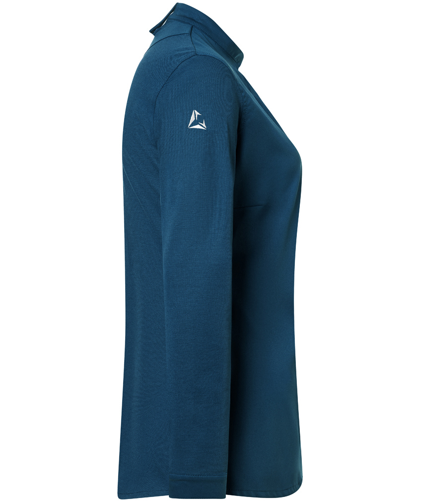 Karlowsky DIAMOND CUT&reg; Avantgarde women's chefs jacket, Steel Blue, large image number 4