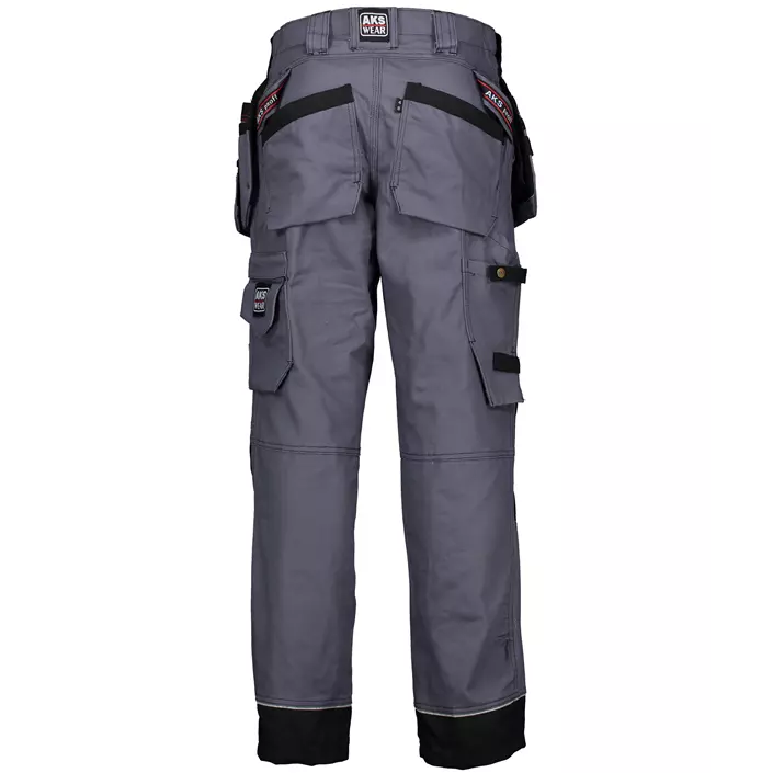 NWC craftsman trousers, Grey/Black, large image number 1