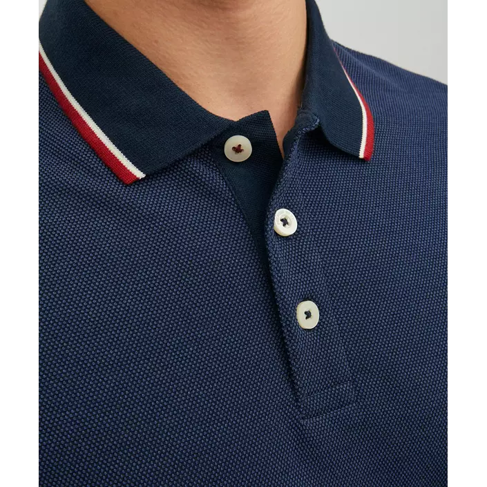 Jack & Jones Premium JPRBLUWIN Polo T-shirt, Navy Blazer, large image number 6