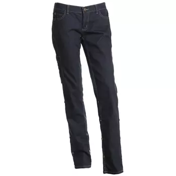 Nybo Workwear Jazz dame jeans med ekstra benlengde, Denim blå