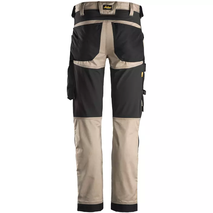 Snickers AllroundWork arbeidsbukse 6341, Khaki/Svart, large image number 1