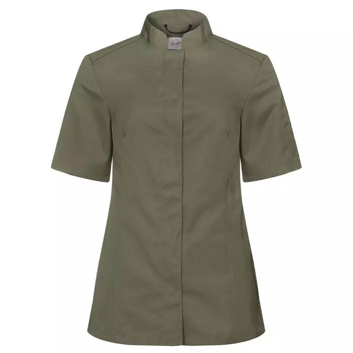 Segers short-sleeved women's chefs jacket, Olive Green, large image number 0
