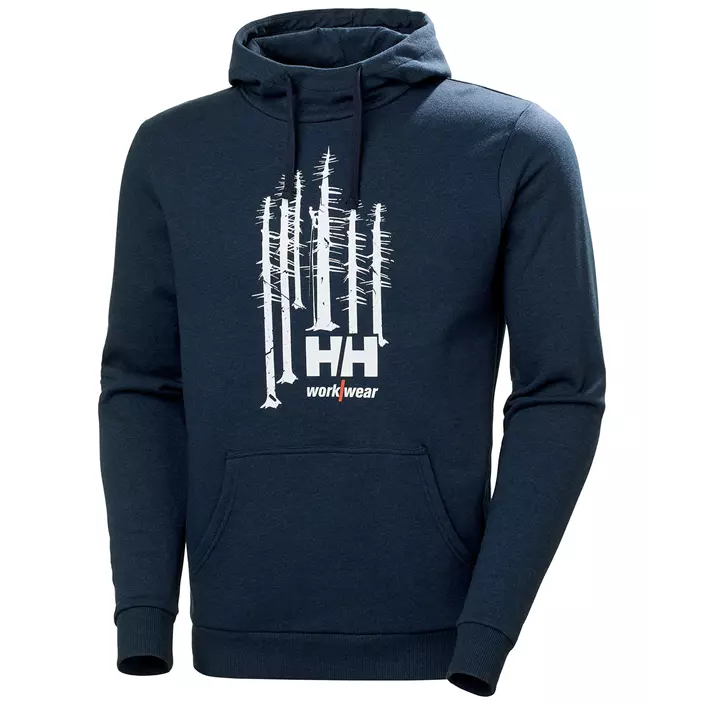 Helly Hansen hoodie, Navy melange, large image number 0