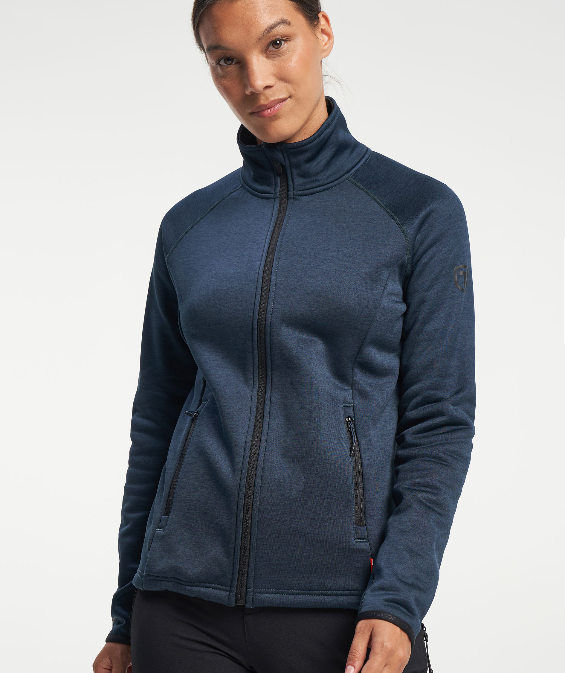 Tenson TXlite womens cardigan, Dark blue, large image number 6