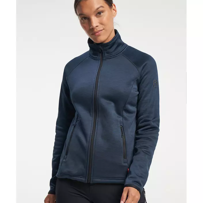 Tenson TXlite dame cardigan, Dark blue, large image number 6