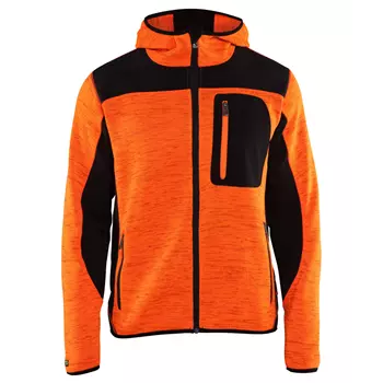 Blåkläder knitted softshell jacket X4930, Orange/Black