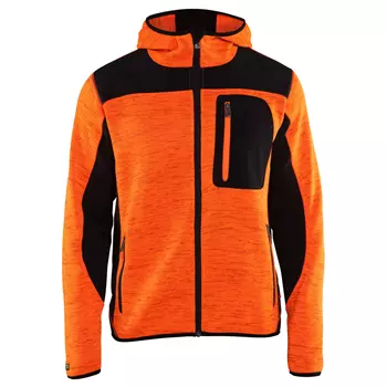 Blåkläder strikket softshelljakke X4930, Orange/Sort