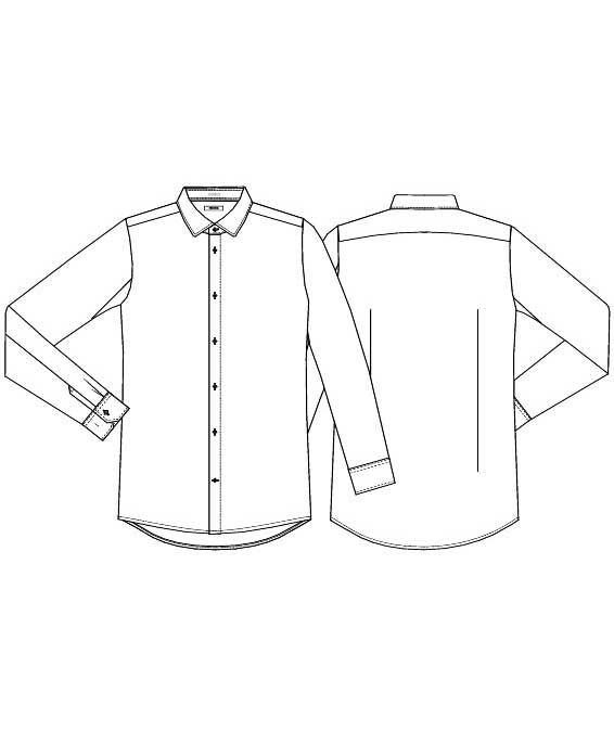 Kentaur modern fit skjorta, Svart, large image number 3