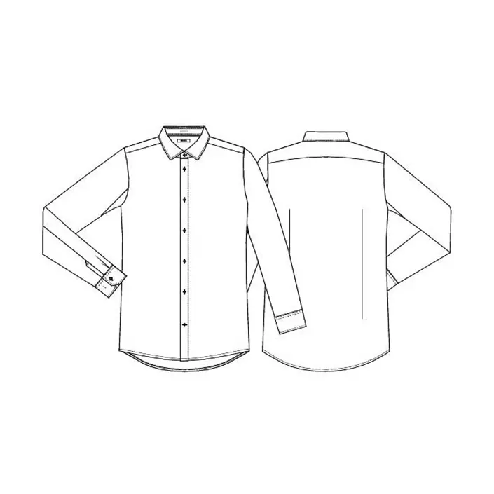 Kentaur modern fit skjorte, Sort, large image number 3