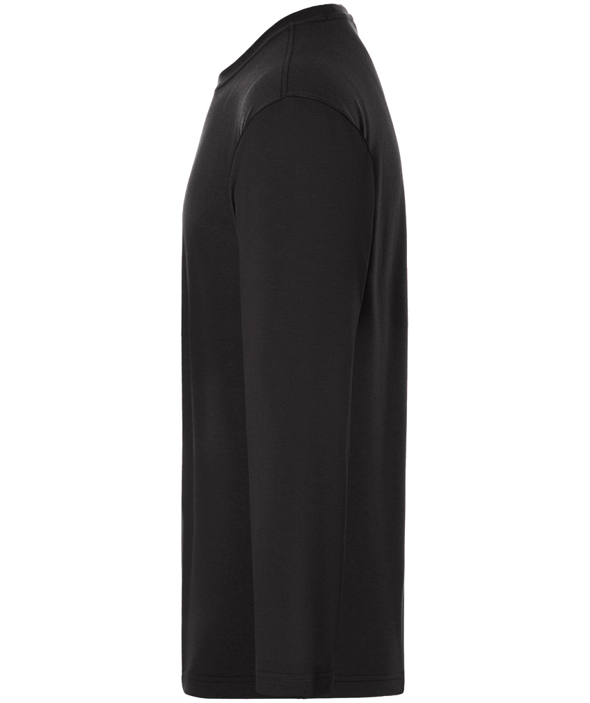 Karlowsky Casual-Flair lang&aelig;rmet t-shirt, Black, large image number 3