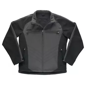 Mascot Unique Dresden softshell jacket, Dark Antracit/Black