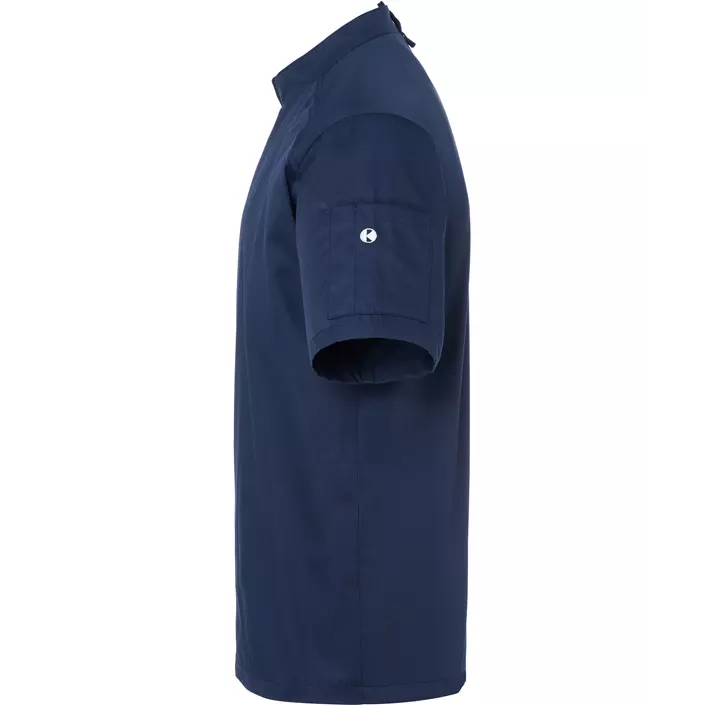 Karlowsky short-sleeved chefs jacket, Navy, large image number 3