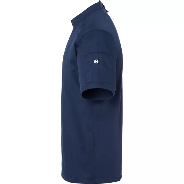 Karlowsky short-sleeved chefs jacket, Navy, large image number 3