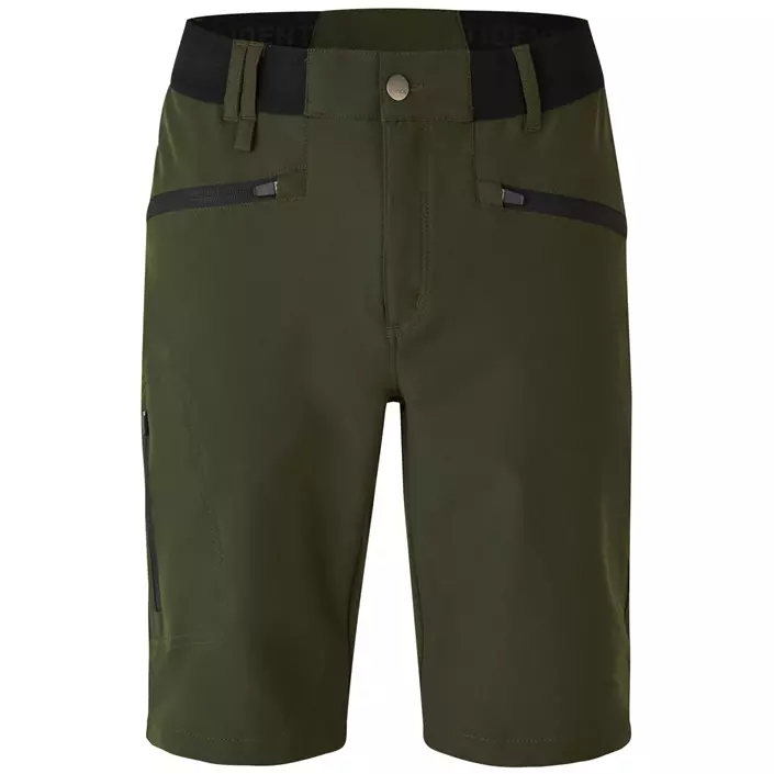 ID CORE stretch shorts, Olivengrønn, large image number 0