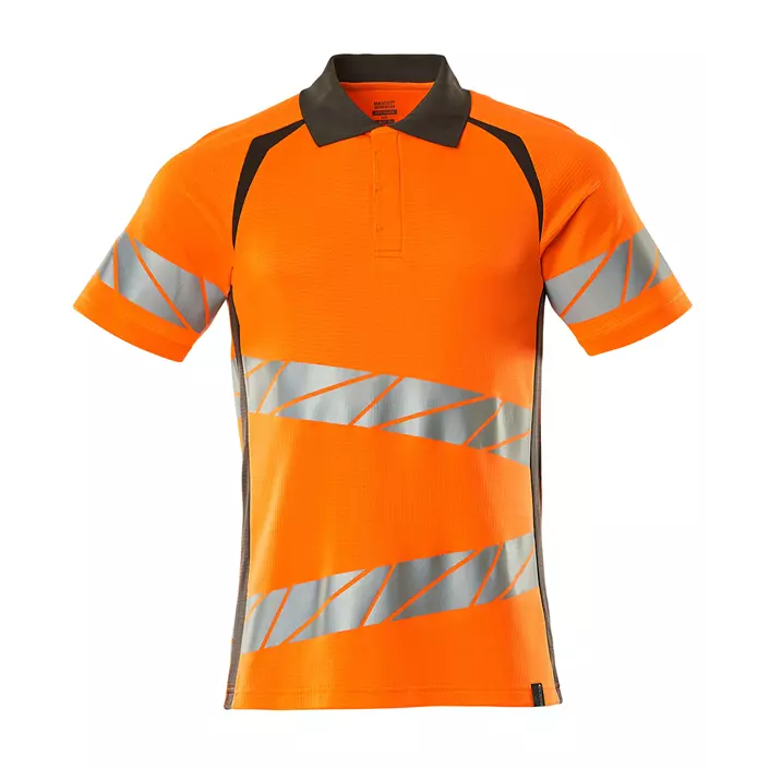 Mascot Accelerate Safe polo shirt, Hi-vis Orange/Dark anthracite, large image number 0