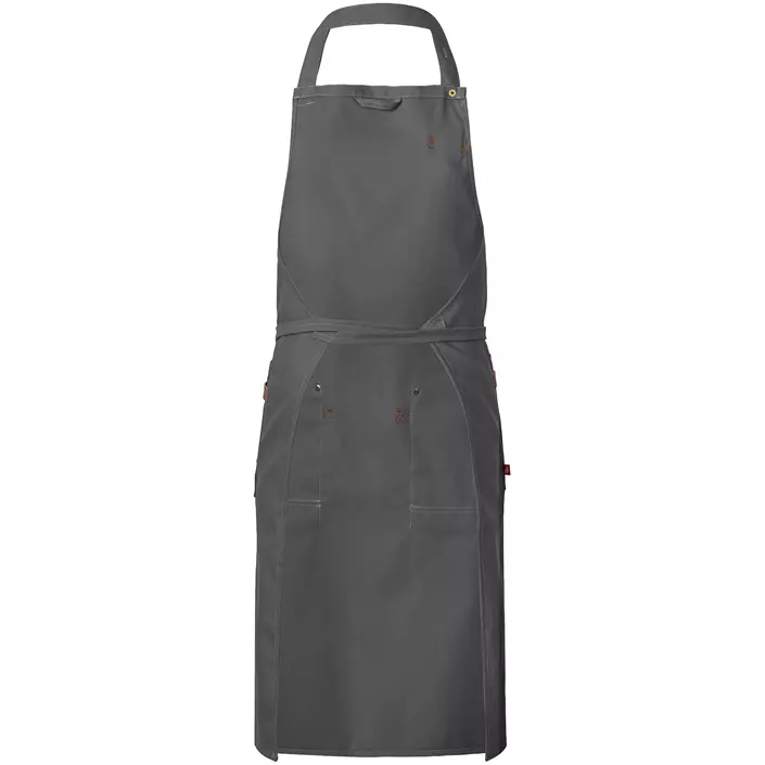 Segers 4093 bib apron, Grey, Grey, large image number 3