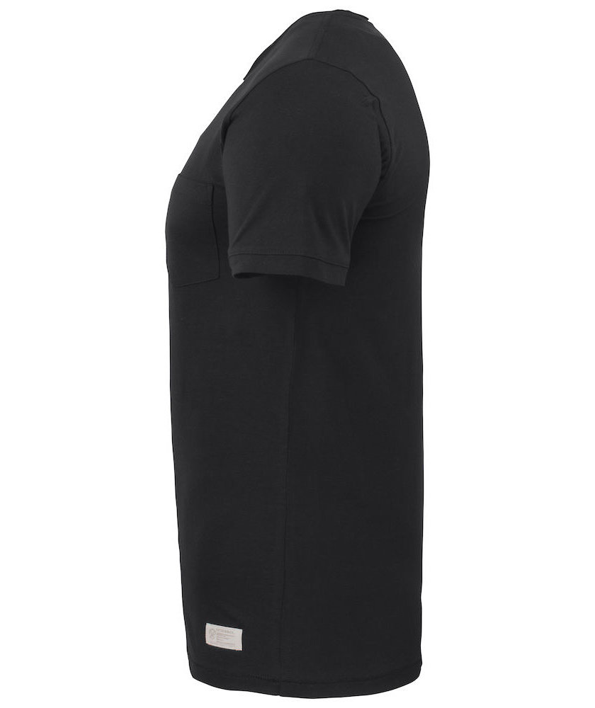 Cutter & Buck Pacific City T-Shirt, Black, large image number 3