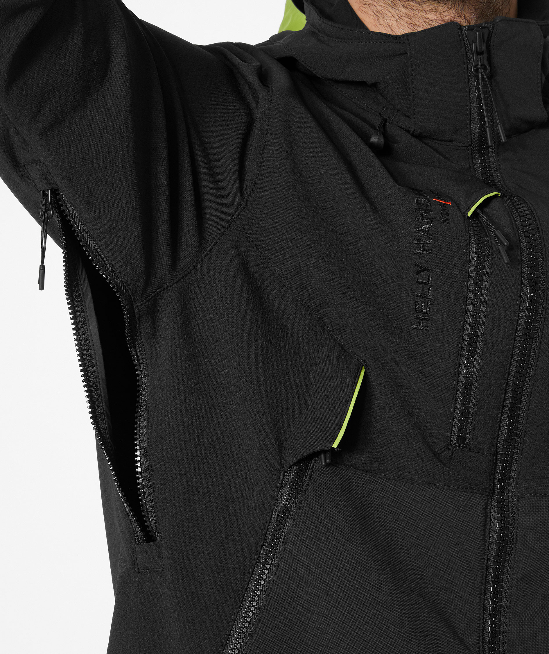 Helly Hansen Magni Evo jacket full stretch, Black, large image number 6