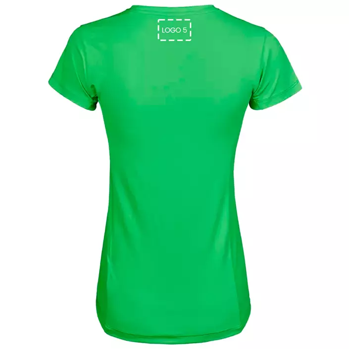 Tee Jays luxury T-shirt dam med logotryck, , large image number 2
