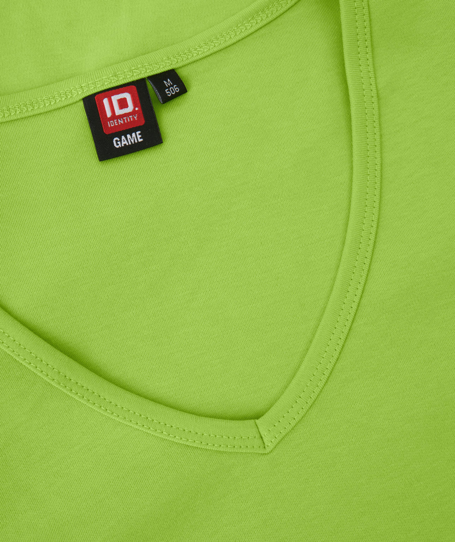 ID Interlock Damen T-Shirt, Lime Gr&uuml;n, large image number 3