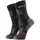 Sievi Winter Arbeitsstrümpfe mit Merino Wolle, Schwarz/Grau/Rot, Schwarz/Grau/Rot, swatch