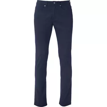 Clique stretch trousers, Dark Marine Blue