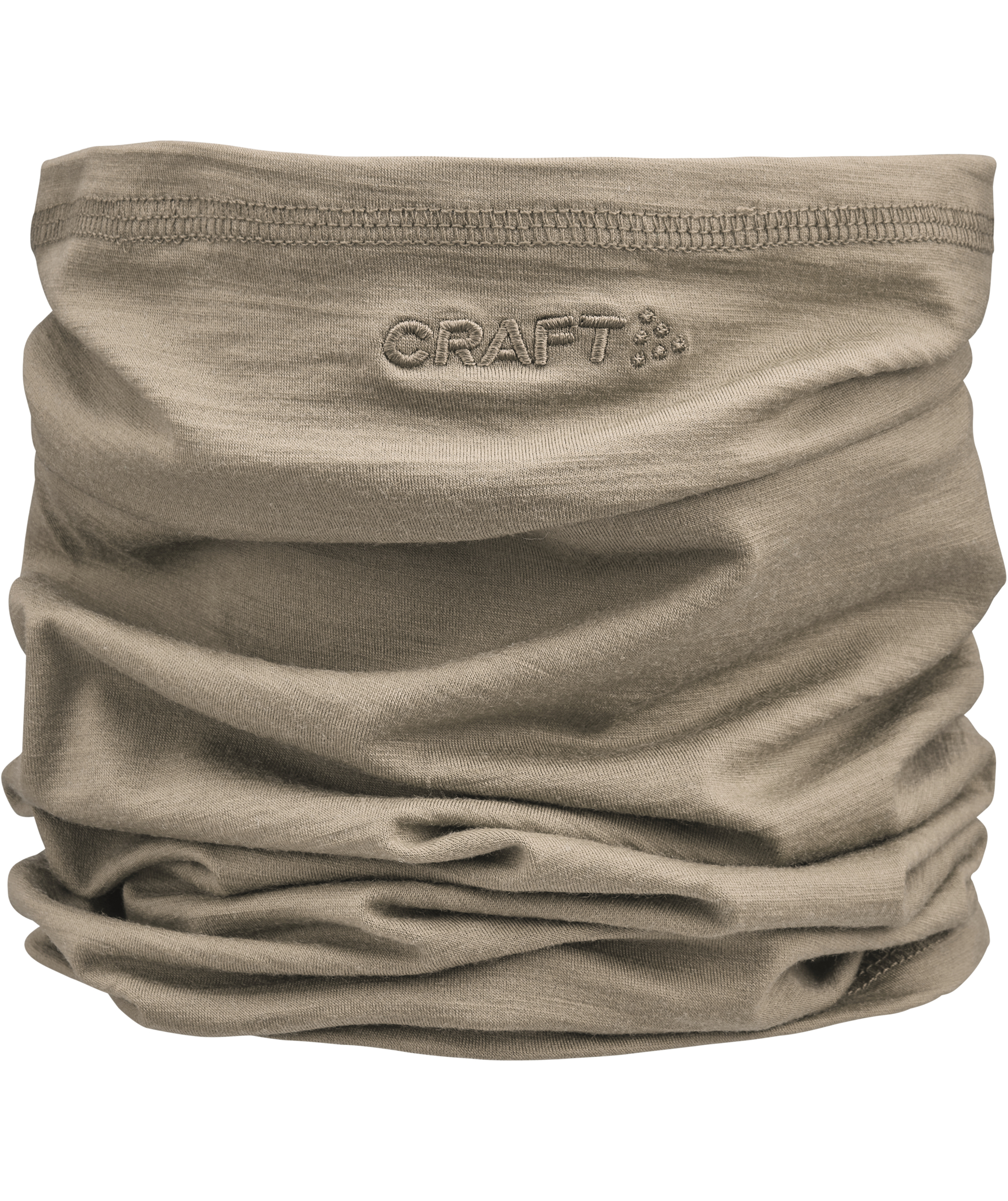 Craft Essence hals med merinoull, Taupe