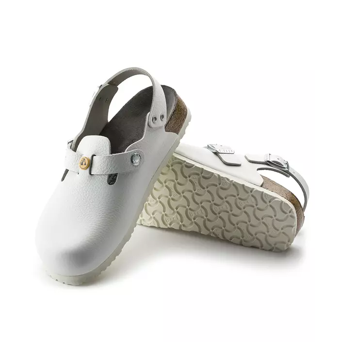 Birkenstock Tokio ESD Regular Fit sandaler, Hvid, large image number 2
