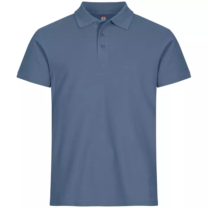 Clique Basic Poloshirt, Steel Blue, large image number 0