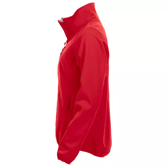 Clique Basic women's softshell jacket, Red, large image number 1