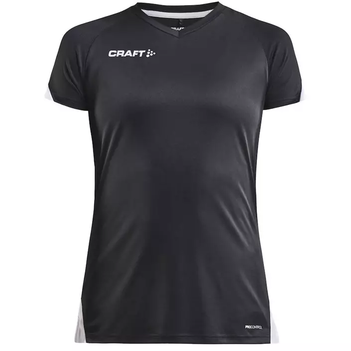 Craft Pro Control Impact women´s T-shirt, Black/White, large image number 0